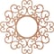 Ekena Millwork Reims Wood Fretwork Pierced Ceiling Medallion, Cherry, 30"OD x 11 1/2"ID x 1/4"T CMWP30X30X0250RECH - alternate 3